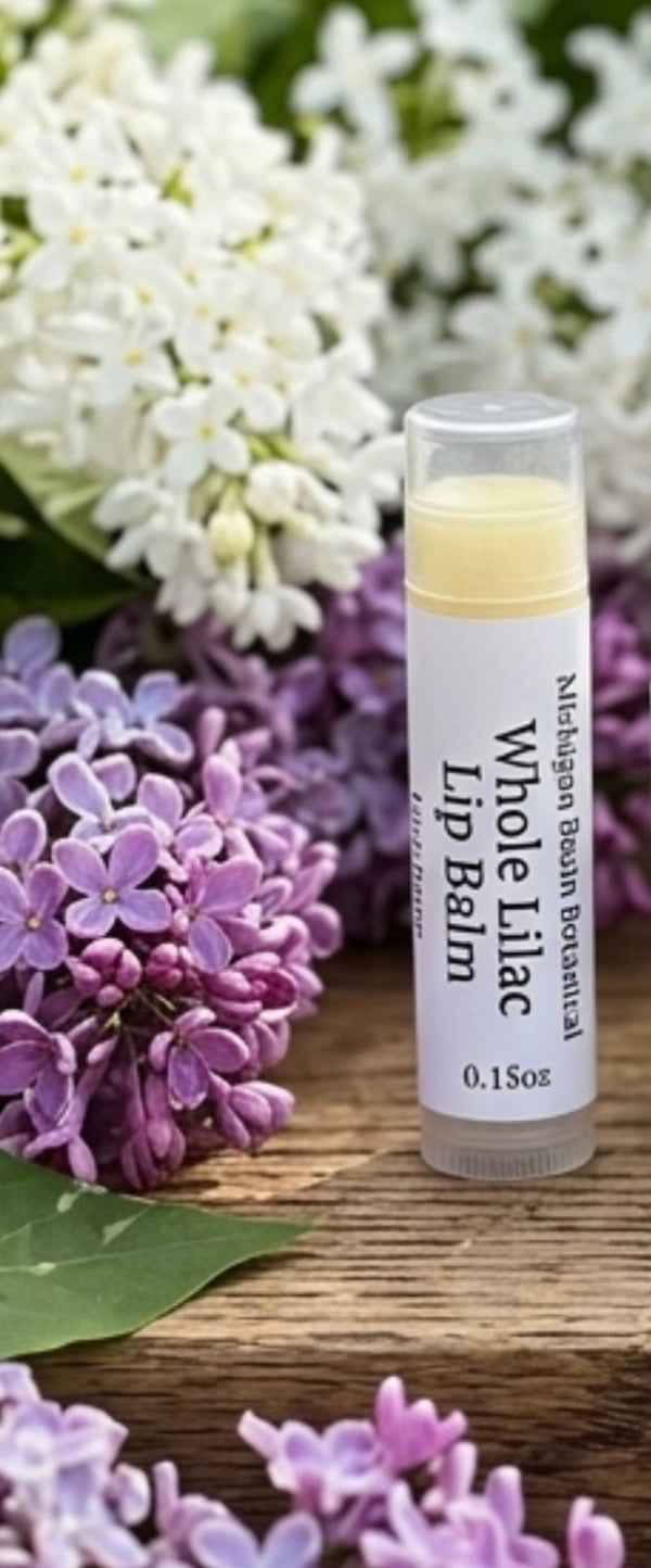 Whole Lilac Tallow Lip Balm (The Basin Bloom Collection)