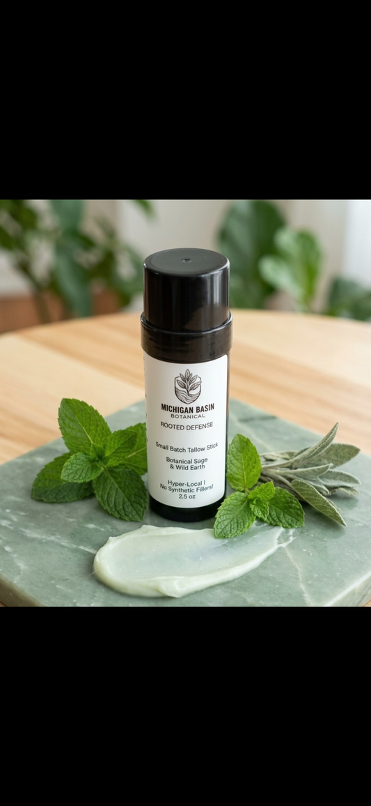 Rooted Defense | Baking Soda-Free Tallow Deodorant